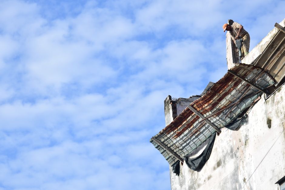 Modern roof repair services in property management portfolio